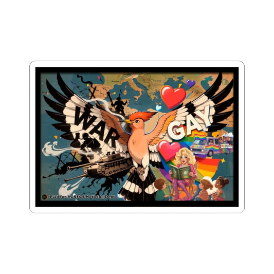 Two Wings of the Same Bird - Cinema Siblings Stickers - Multiple Sizes - Citizen Vigilante is Controlled Opposition and here's why...