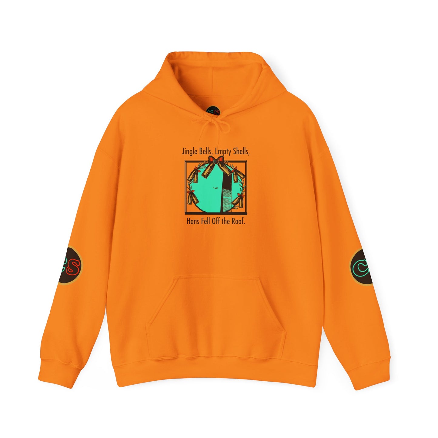 Jingle Shells Hoodie Hooded Sweatshirt Cinema Siblings EpisodeDie Hard - Is Holly the Bad Guy?