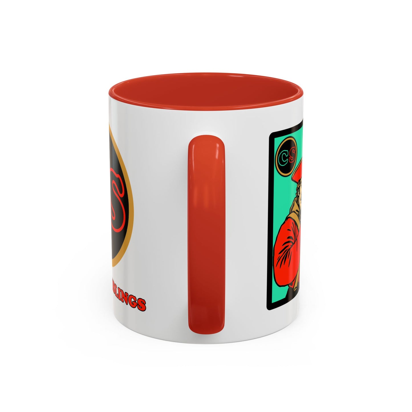 Settler Mode - Coffee Mug (11, 15oz) Cinema Siblings - Black Widow vs Black Sunday - Eye Spy Lady Spies