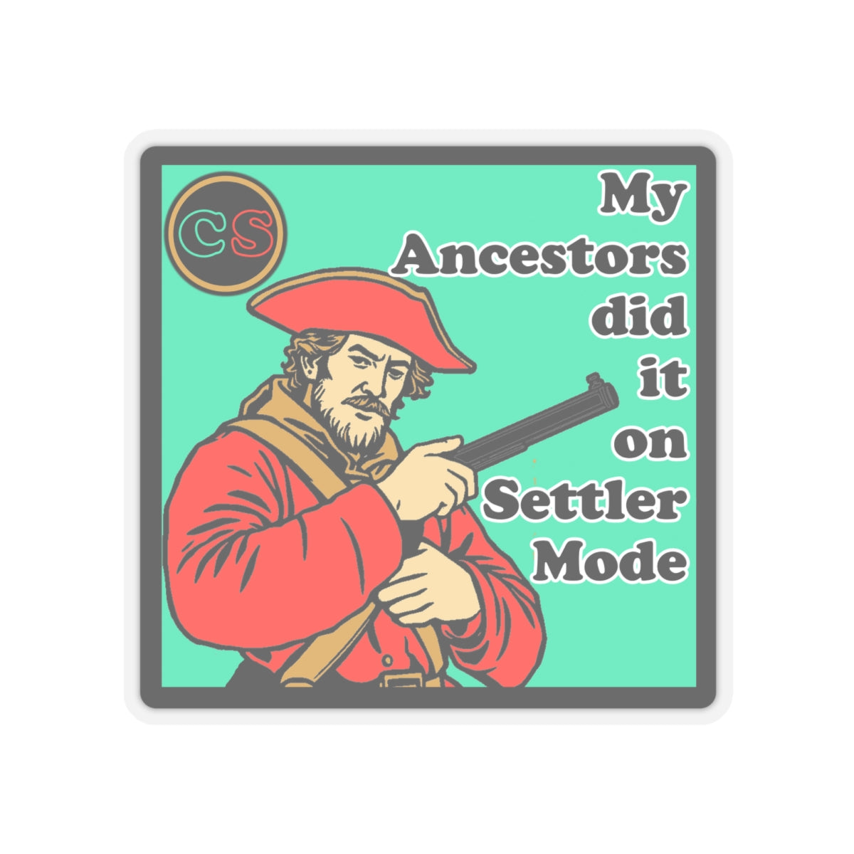 Settler Mode - Cinema Siblings Stickers - Multiple Sizes - Black Widow vs Black Sunday - Eye Spy Lady Spies