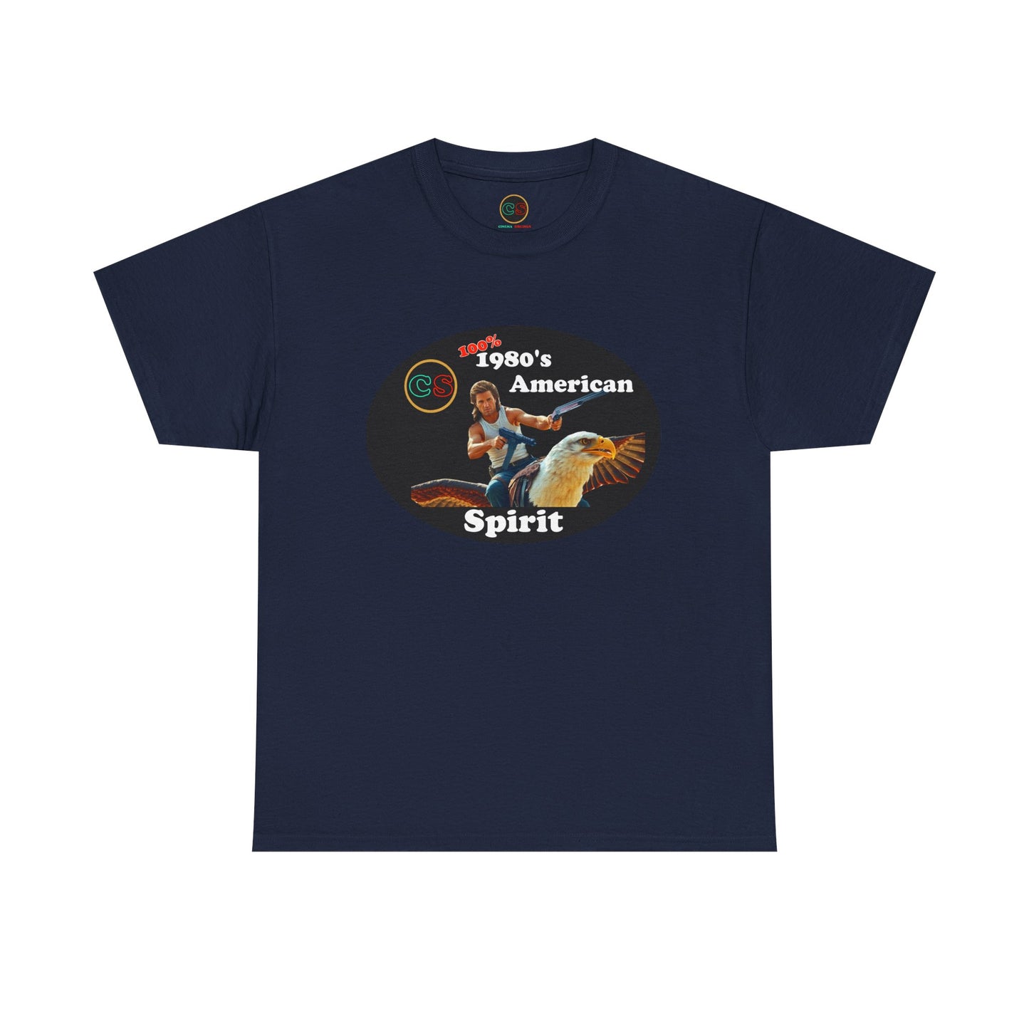 100% 1980s American Spirit Unisex Heavy Cotton Tee Cinema Siblings Episode Big Trouble in Little China - The MOST American Movie