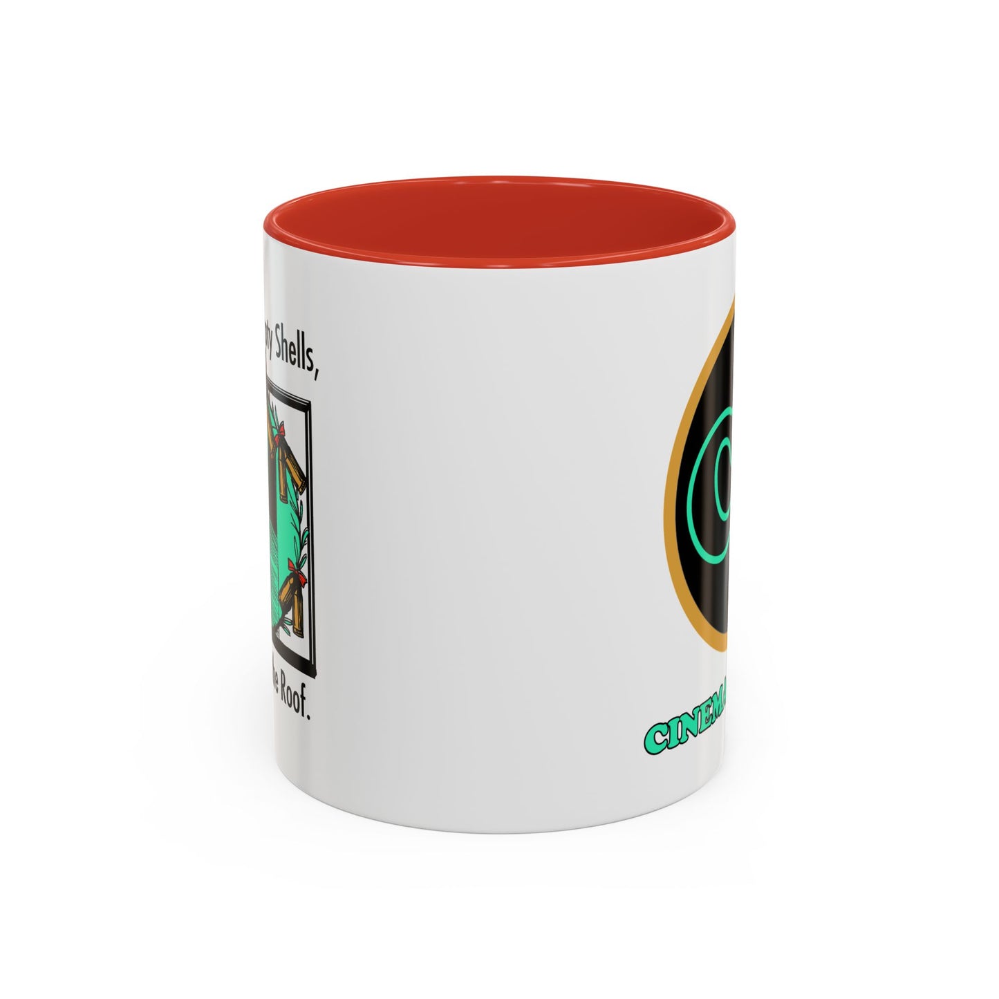 Jingle Shells Accent Coffee Mug Cinema Siblings Episode Die Hard - Is Holly the Bad Guy?