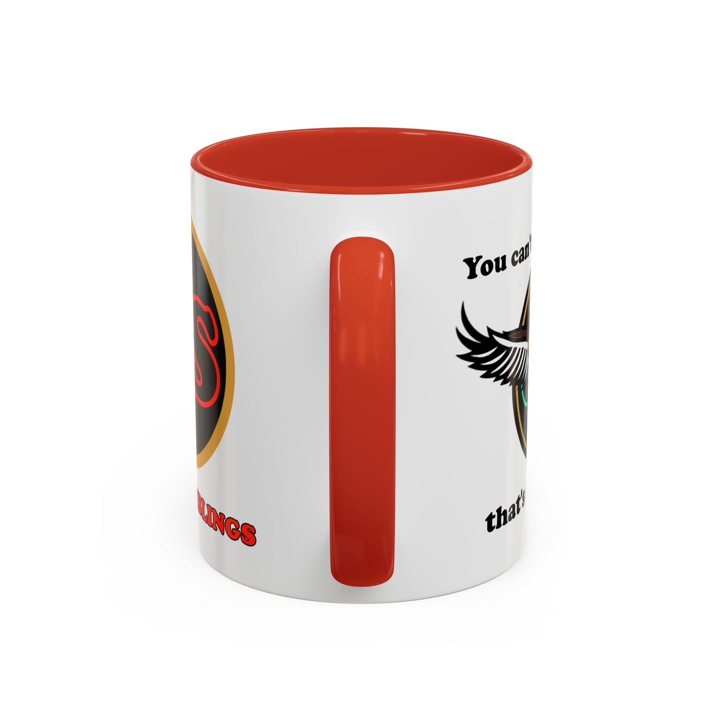 That's a Bald Eagle! Coffee Mug (11, 15oz) Cinema Siblings Peacemaker - Demeaning the Hero
