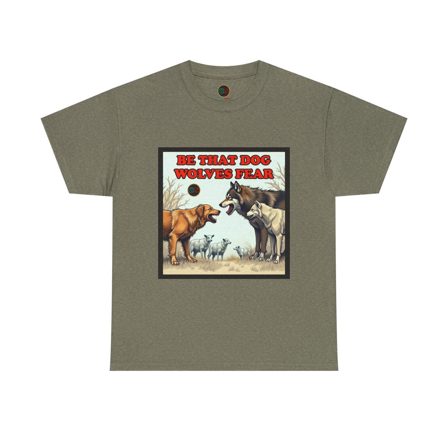 Be That Dog - Unisex Heavy Cotton Tee - Cinema Siblings - Chuck Norris, Training Montages & the Death of Kids Movies - SIDEKICKS
