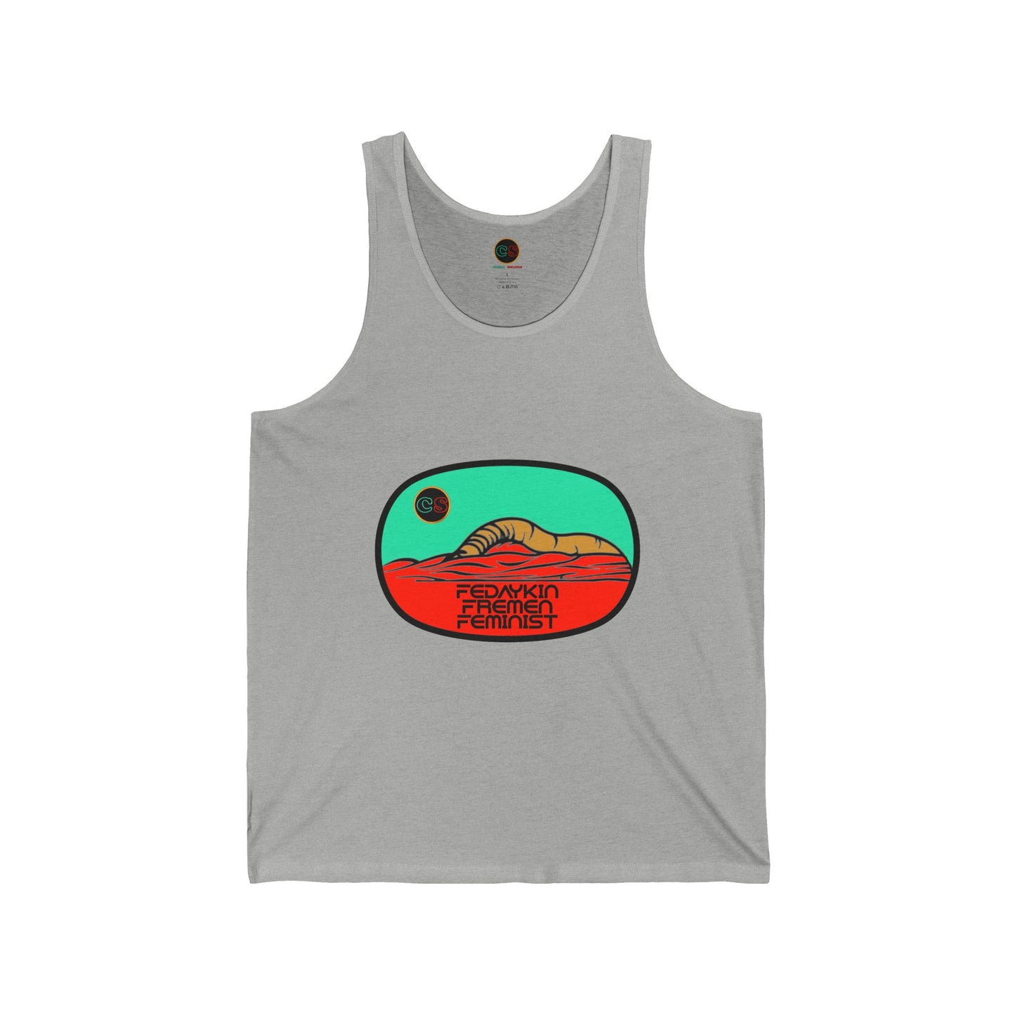 Sand Worm Surprise Unisex Jersey Tank Cinema Siblings Episode Dune - Lost in the Desert