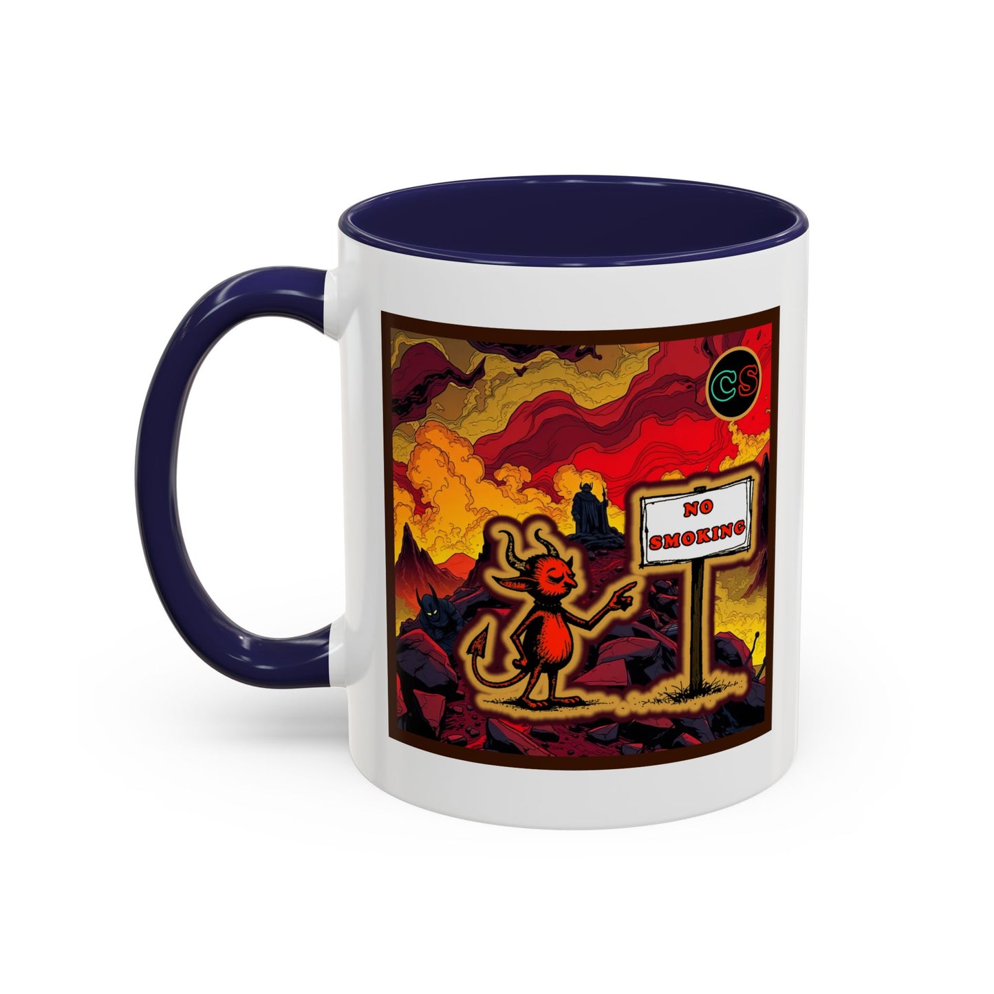 No Smoking - Coffee Mug (11, 15oz) Cinema Siblings - Stranger Things Seasons 3-5... set in Hell?