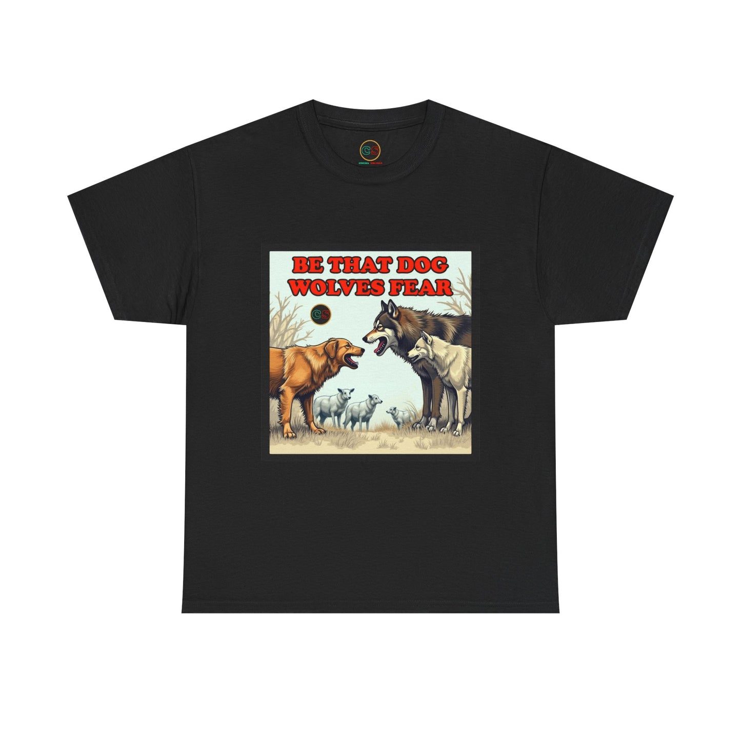 Be That Dog - Unisex Heavy Cotton Tee - Cinema Siblings - Chuck Norris, Training Montages & the Death of Kids Movies - SIDEKICKS