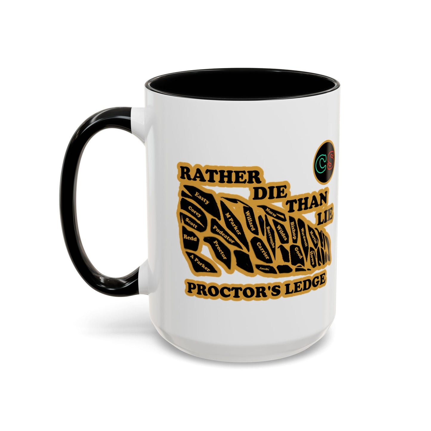 Rather Die Than Lie Coffee Mug (11, 15oz) Cinema Siblings The Crucible - Social Contagion, Social Climbing or Simply Cowardice