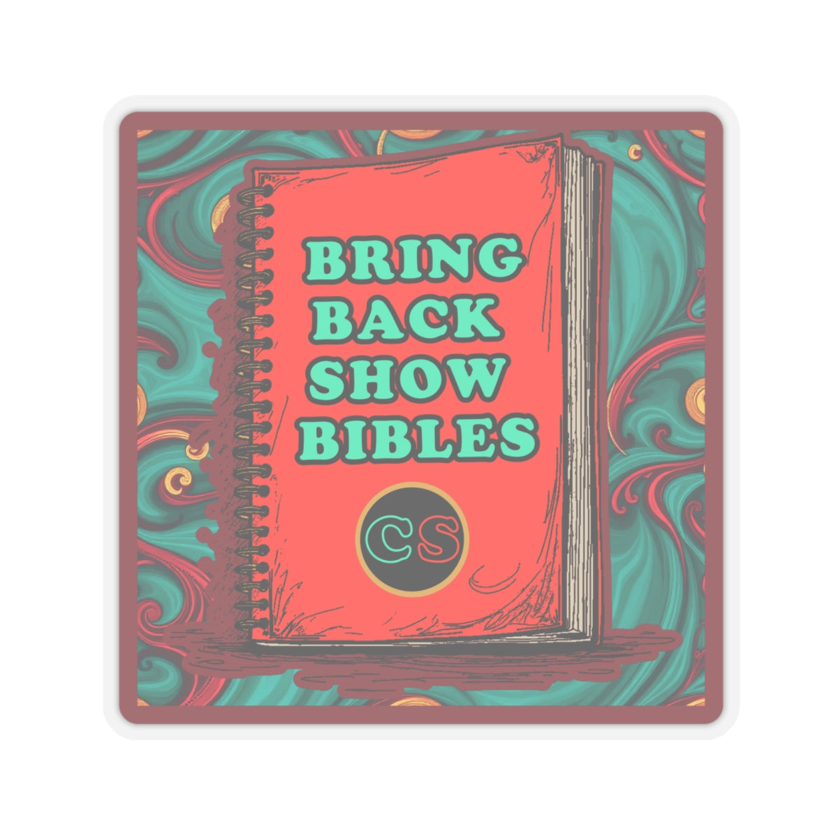 Show Bible- Cinema Siblings Stickers - Multiple Sizes - Forever Children of Stranger Things