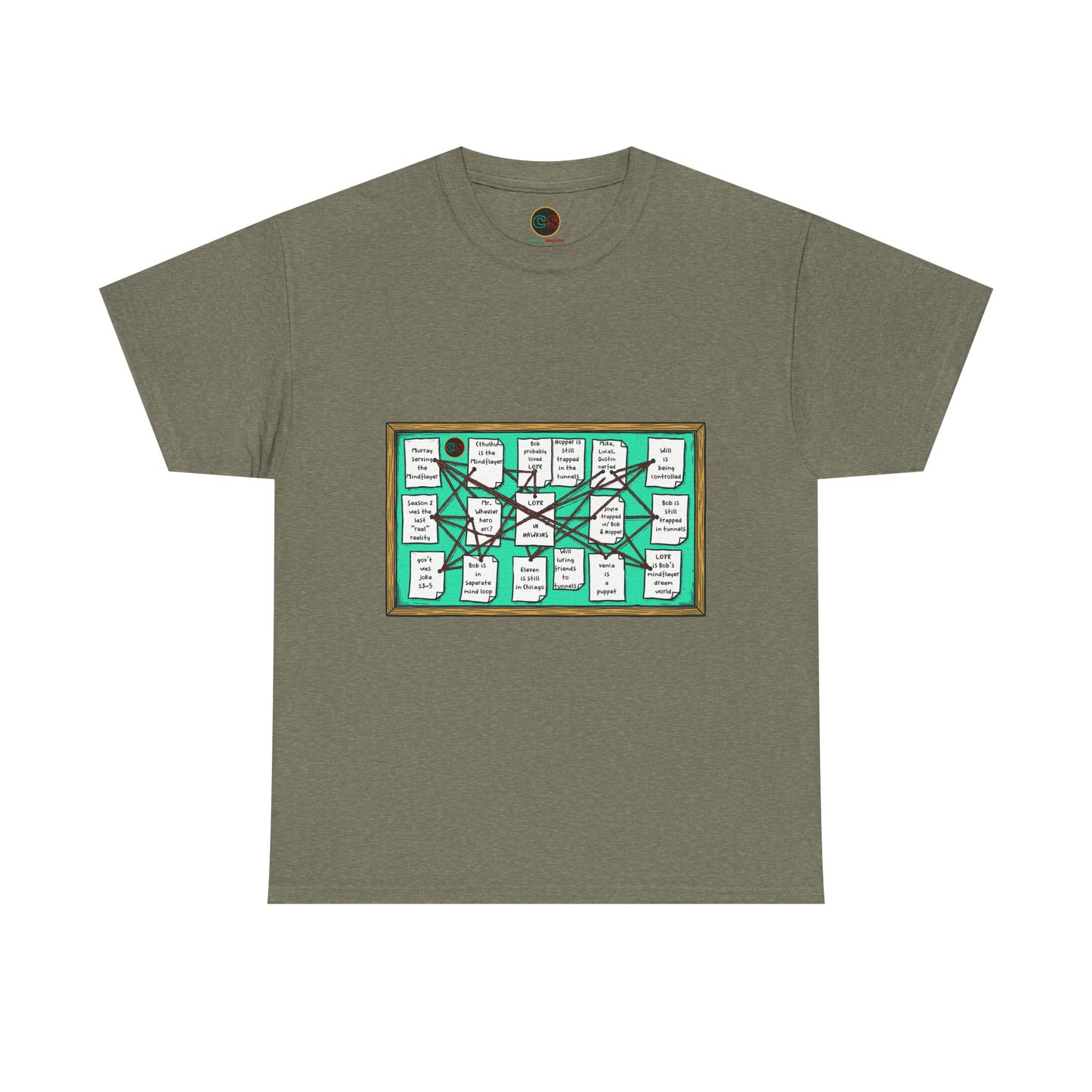Hear Me Out - Unisex Heavy Cotton Tee - Cinema Siblings - Bob was DONE DIRTY in Stranger Things
