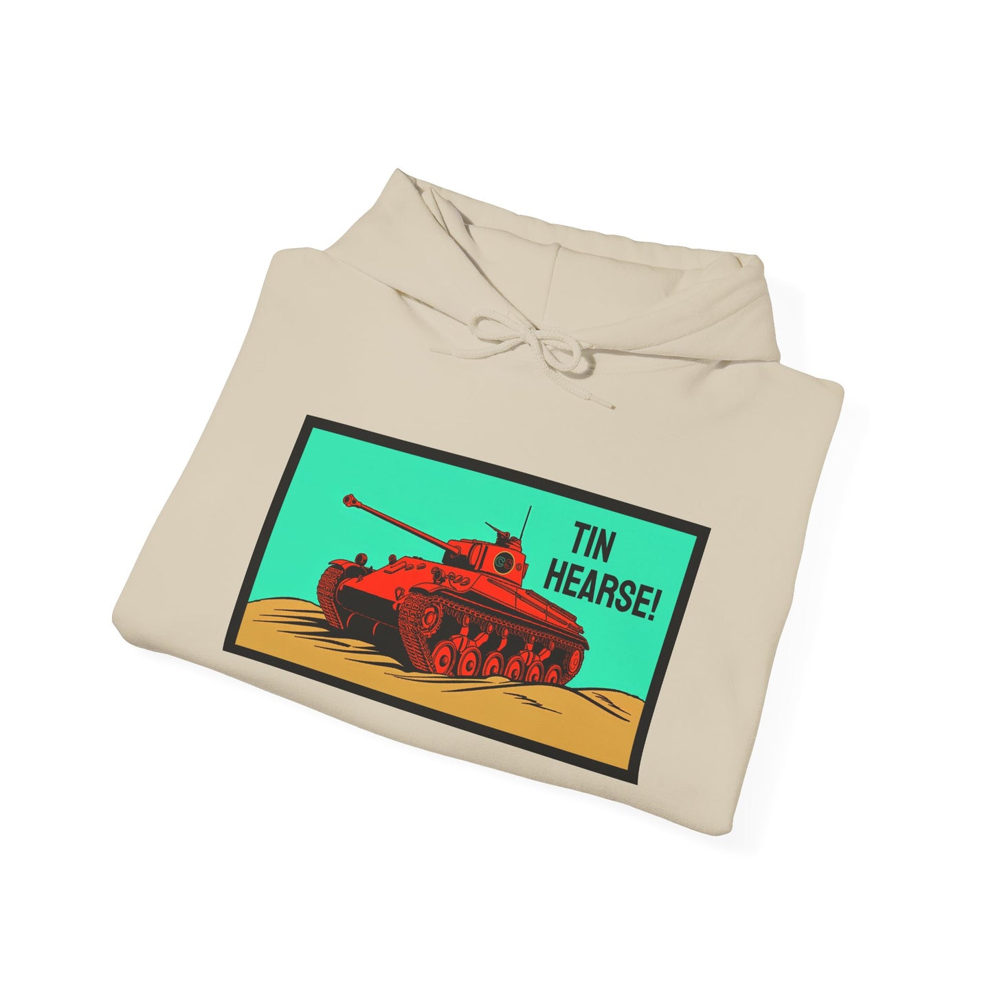 Tin Hearse! Hoodie Hooded Sweatshirt Cinema Siblings Sahara (1942) - Moses or Aragon