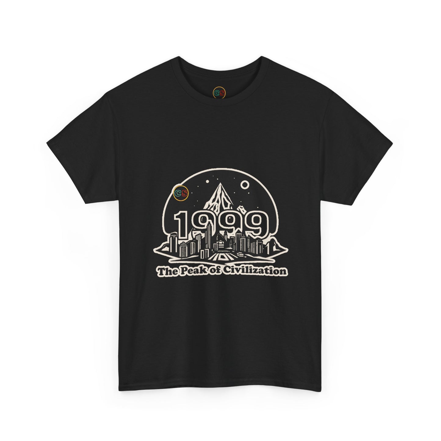 Unisex Heavy Cotton Tee Cinema Siblings Episode Office Space, Matrix and Fight Club 1999 The Peak of Civilization