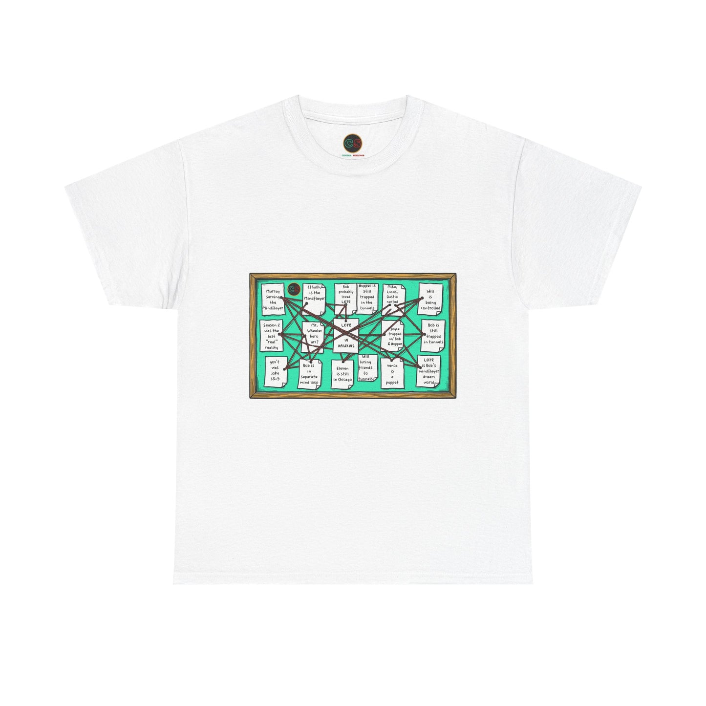 Hear Me Out - Unisex Heavy Cotton Tee - Cinema Siblings - Bob was DONE DIRTY in Stranger Things