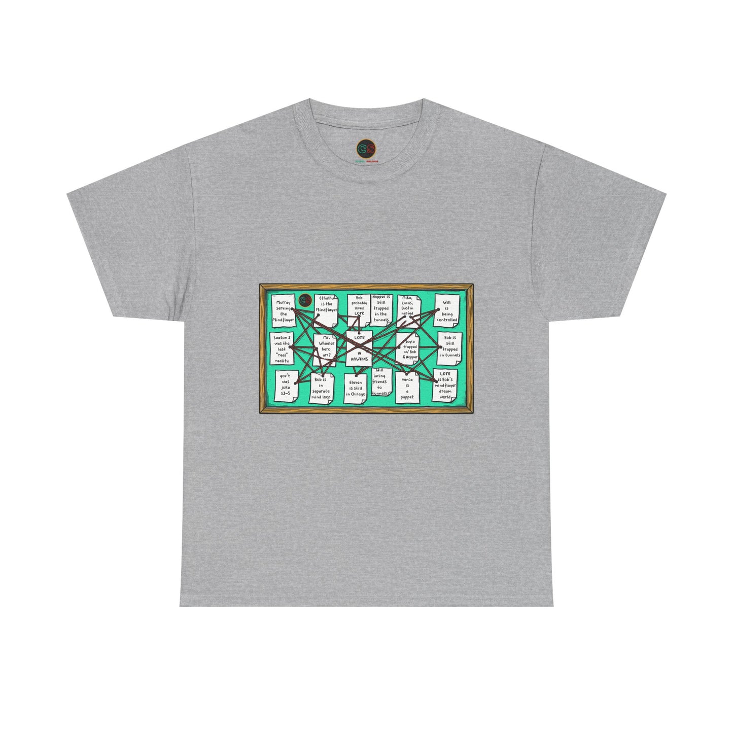 Hear Me Out - Unisex Heavy Cotton Tee - Cinema Siblings - Bob was DONE DIRTY in Stranger Things