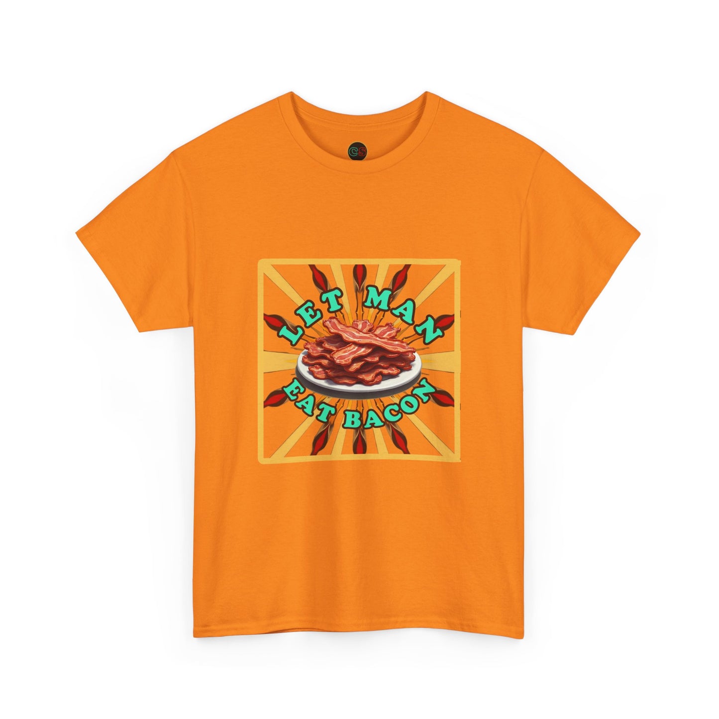 Let Man Eat Bacon - Unisex Heavy Cotton Tee Cinema Siblings - Stranger Things: Judging the Wheelers