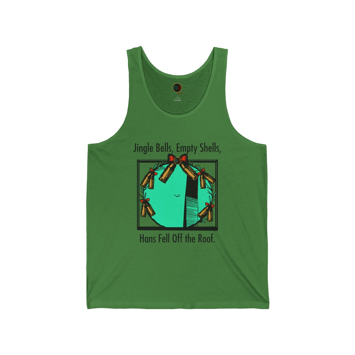 Jingle Shells Unisex Jersey Tank Cinema Siblings Episode Die Hard - Is Holly the Bad Guy?