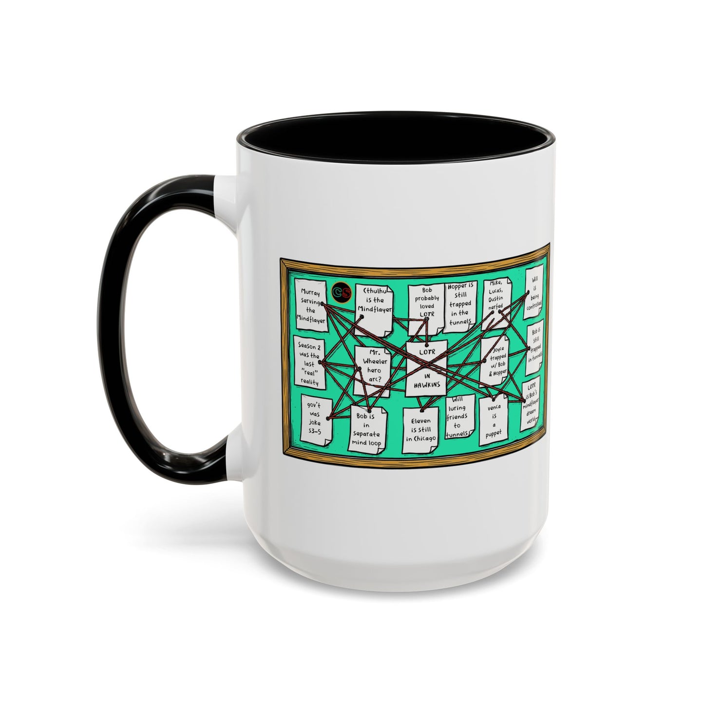 Hear Me Out- Coffee Mug (11, 15oz) Cinema Siblings - Bob was DONE DIRTY in Stranger Things