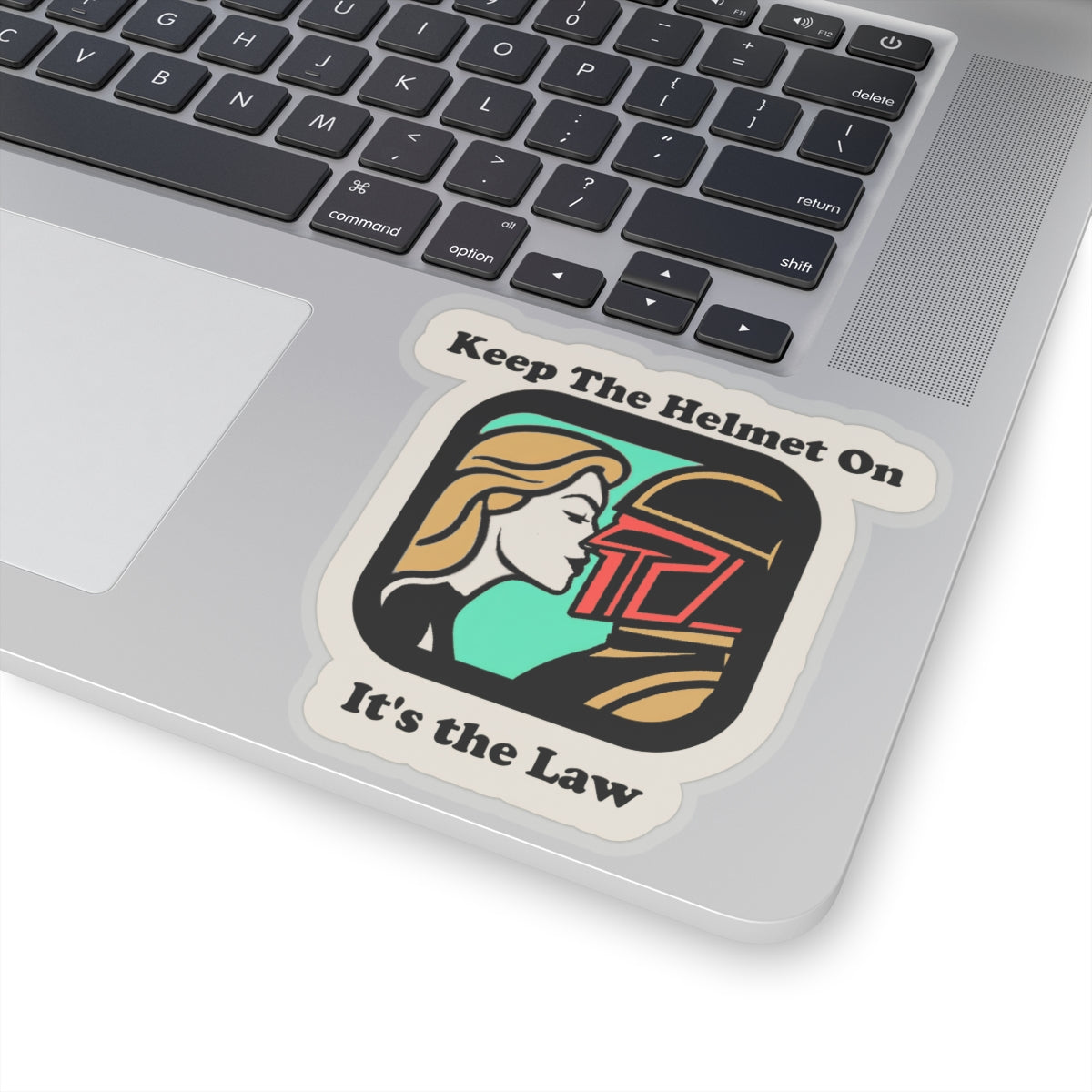 Keep the Helmet On - It's the Law - Cinema Siblings Stickers - Multiple Sizes - Dredd - The Perfect Reboot