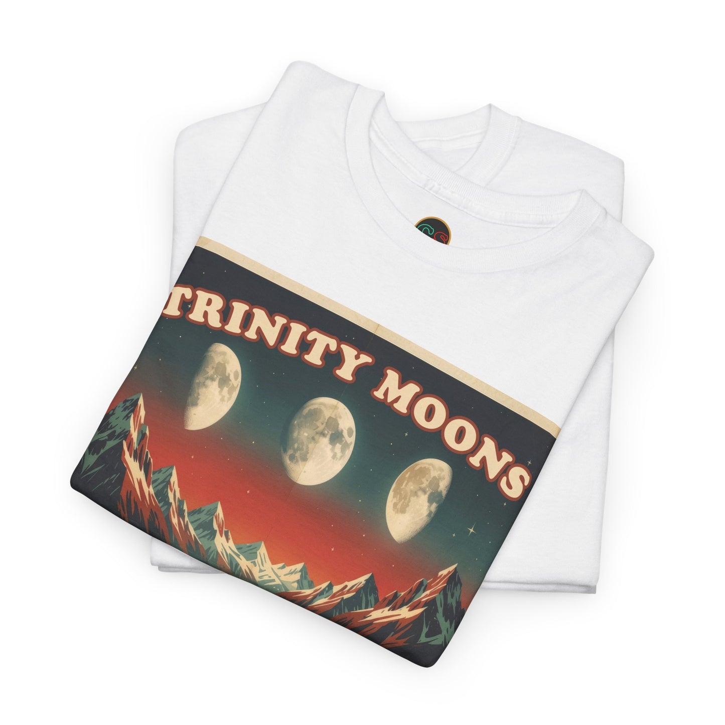 Trinity Moons Valley Vacations - Unisex Heavy Cotton Tee - Cinema Siblings - Soldier (1998): Space Western with Too Much Nuance