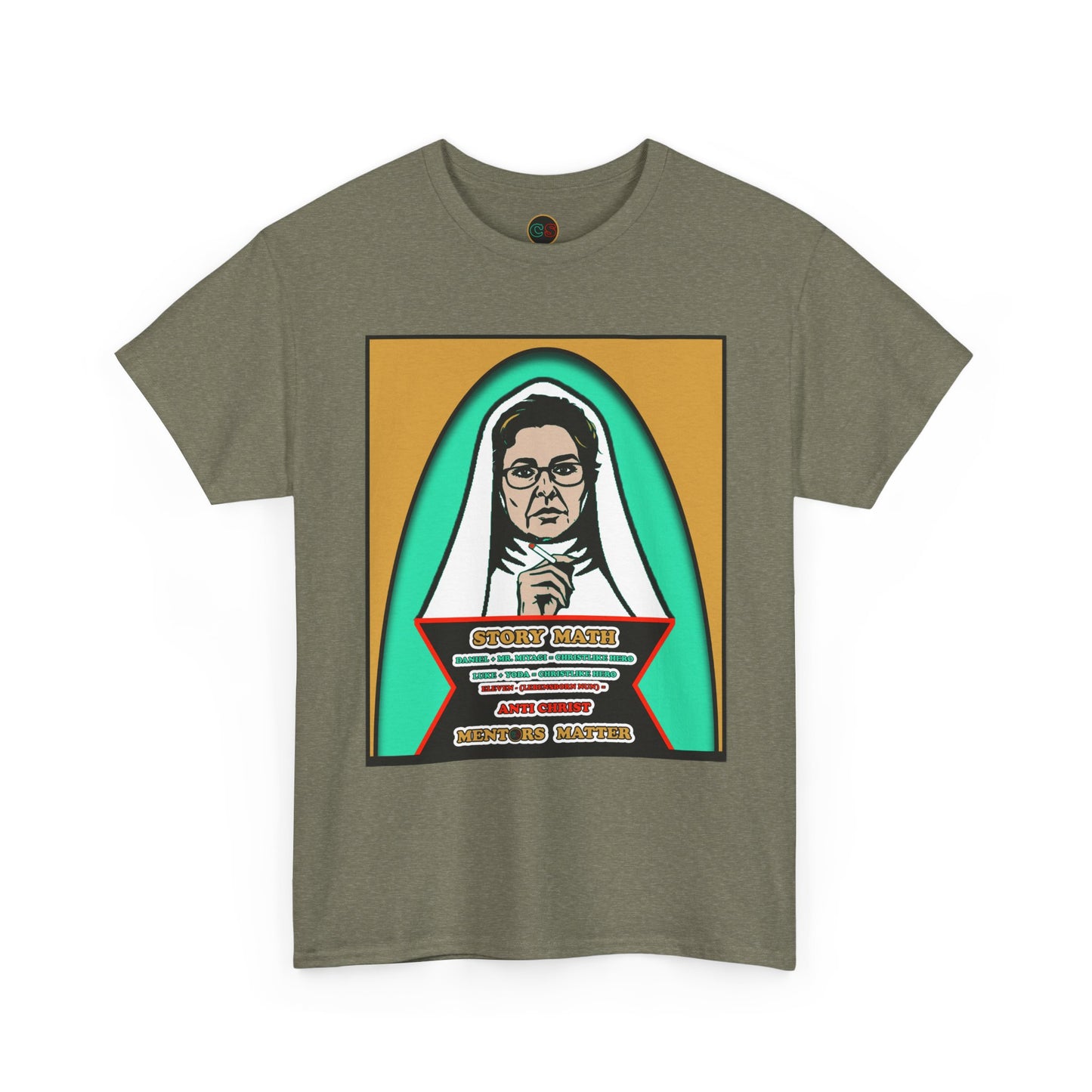 Mentors Matter - Unisex Heavy Cotton Tee Cinema Siblings - How Catholicism Could Have Saved Stranger Things