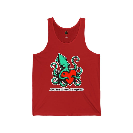 Autistic Space Squid Unisex Jersey Tank Cinema Siblings Galaxy Quest: The Search for Earnestness