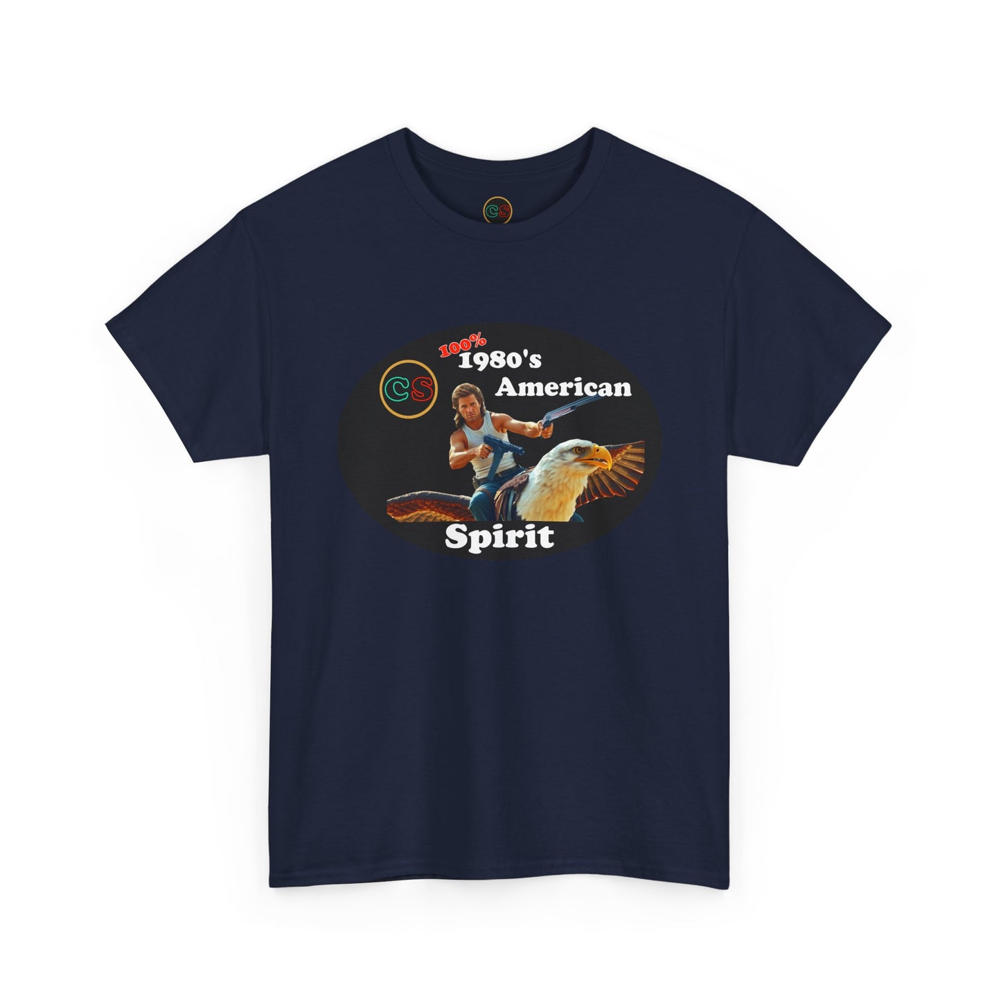 100% 1980s American Spirit Unisex Heavy Cotton Tee Cinema Siblings Episode Big Trouble in Little China - The MOST American Movie