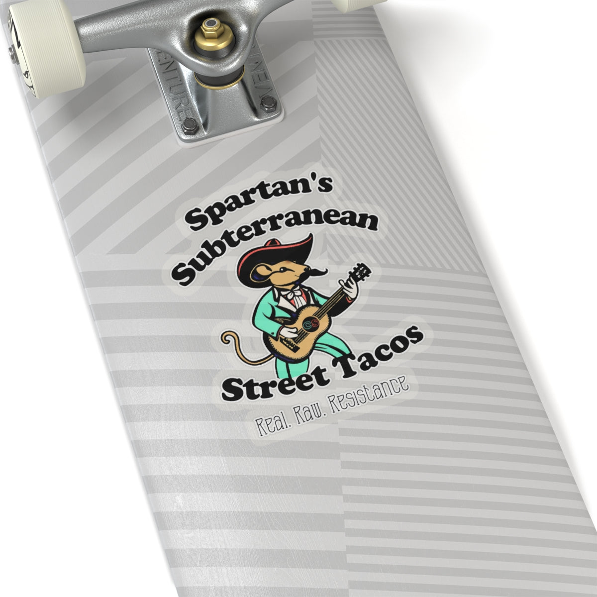 Spartan's Subterranean Tacos - Cinema Siblings Stickers - Multiple Sizes - Demolition Man Practically Prophesy