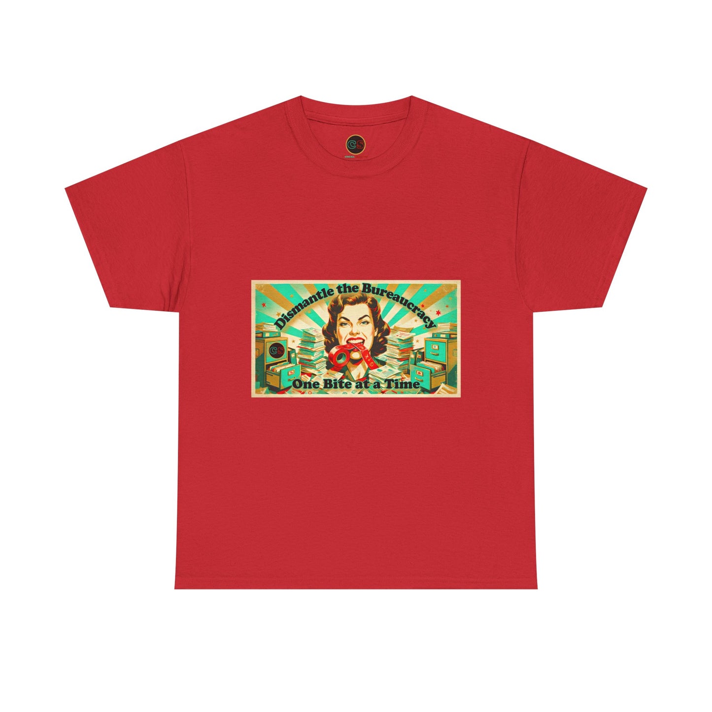 One Bite at a Time - Heavy Cotton Tee - Cinema Siblings - Tombstone or The Good King, Wyatt Earp