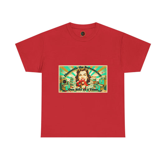 One Bite at a Time - Heavy Cotton Tee - Cinema Siblings - Tombstone or The Good King, Wyatt Earp