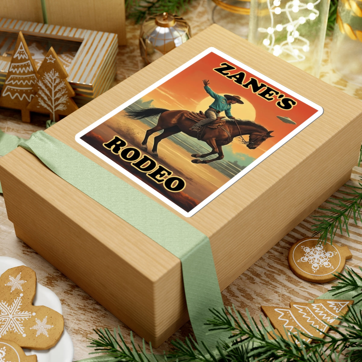Zane's Rodeo - Cinema Siblings Stickers - Multiple Sizes - The Arrival - Planned Disclosure 30 Years Ago?