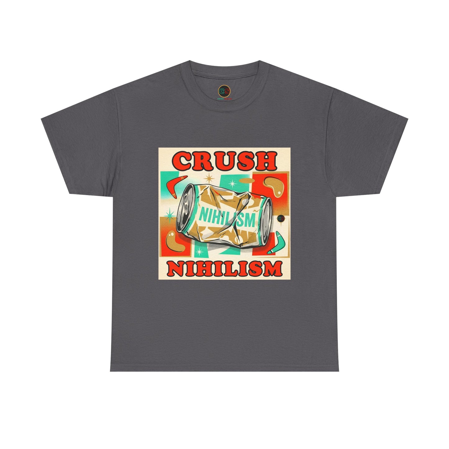 Crush Nihilism - Unisex Heavy Cotton Tee - Cinema Siblings - Unforgiven: The Greatest Western Ever Made, and Possibly, a Nihilistic Psyop