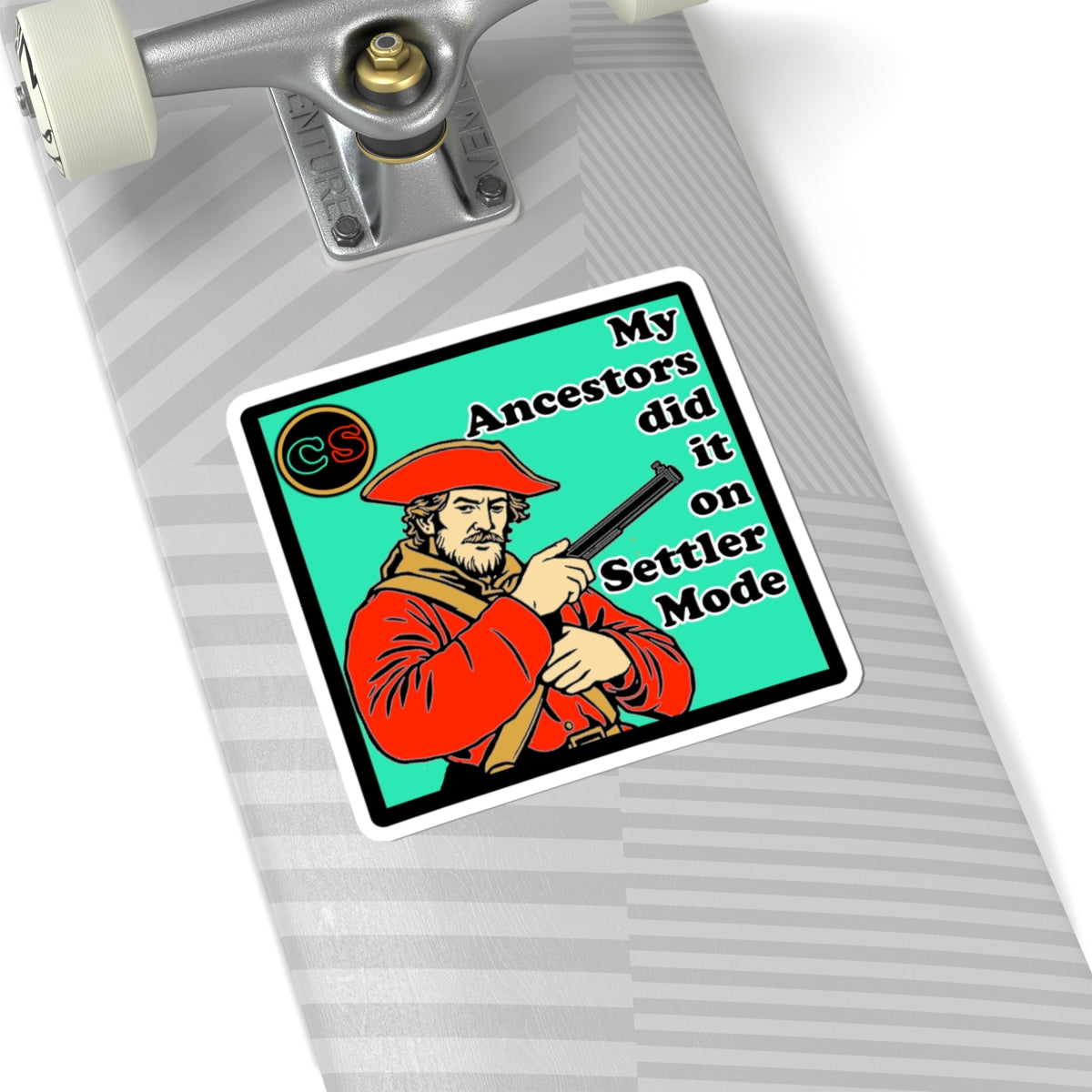 Settler Mode - Cinema Siblings Stickers - Multiple Sizes - Black Widow vs Black Sunday - Eye Spy Lady Spies