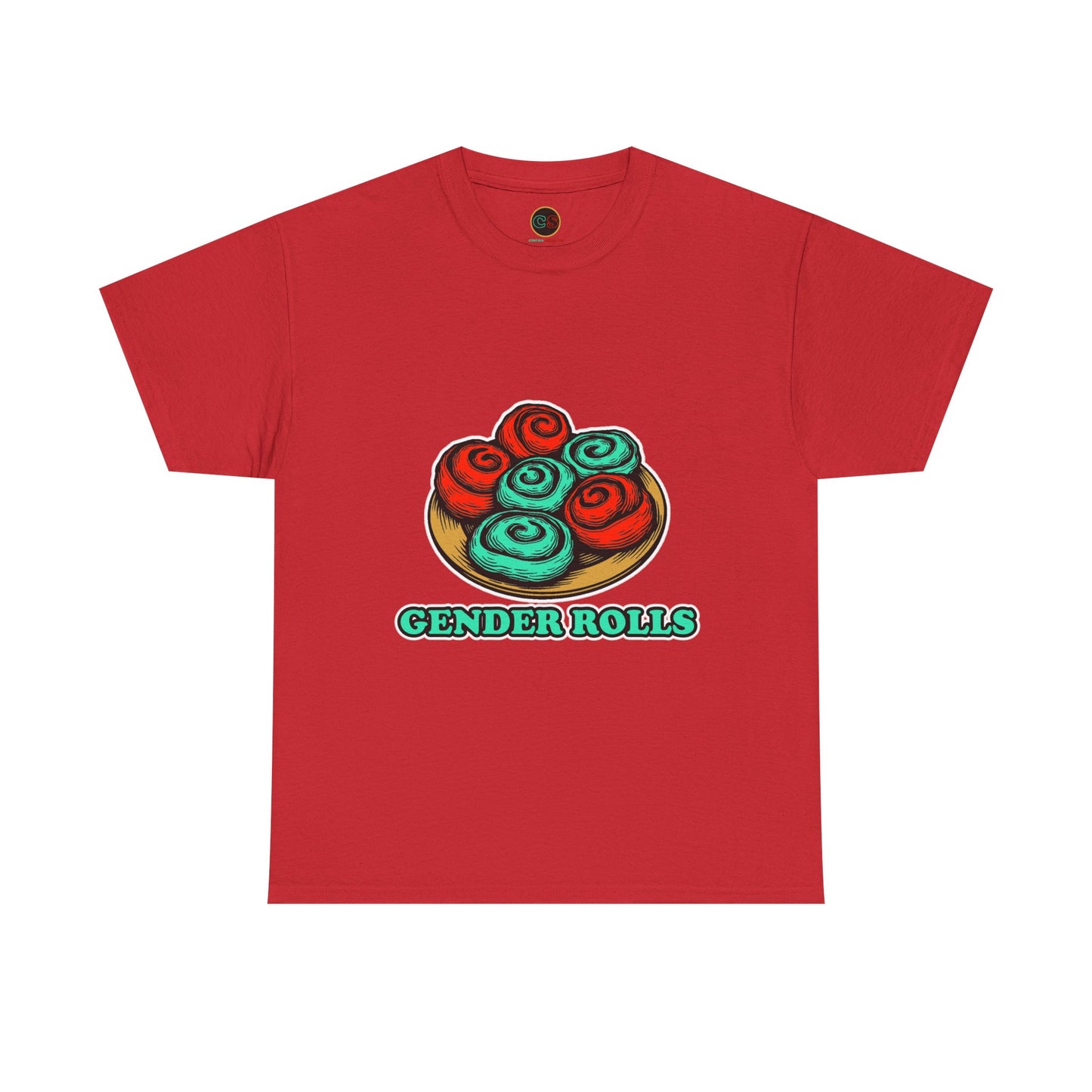 Gender Rolls - Unisex Heavy Cotton Tee Cinema Siblings - Stranger Things Hated Gender Roles