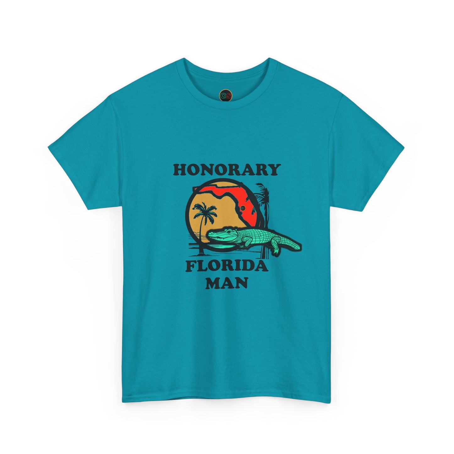 Honorary Florida Man Unisex Heavy Cotton T- Shirt Cinema Siblings EpisodeThere Can Be No Road Warrior Without Mad Max