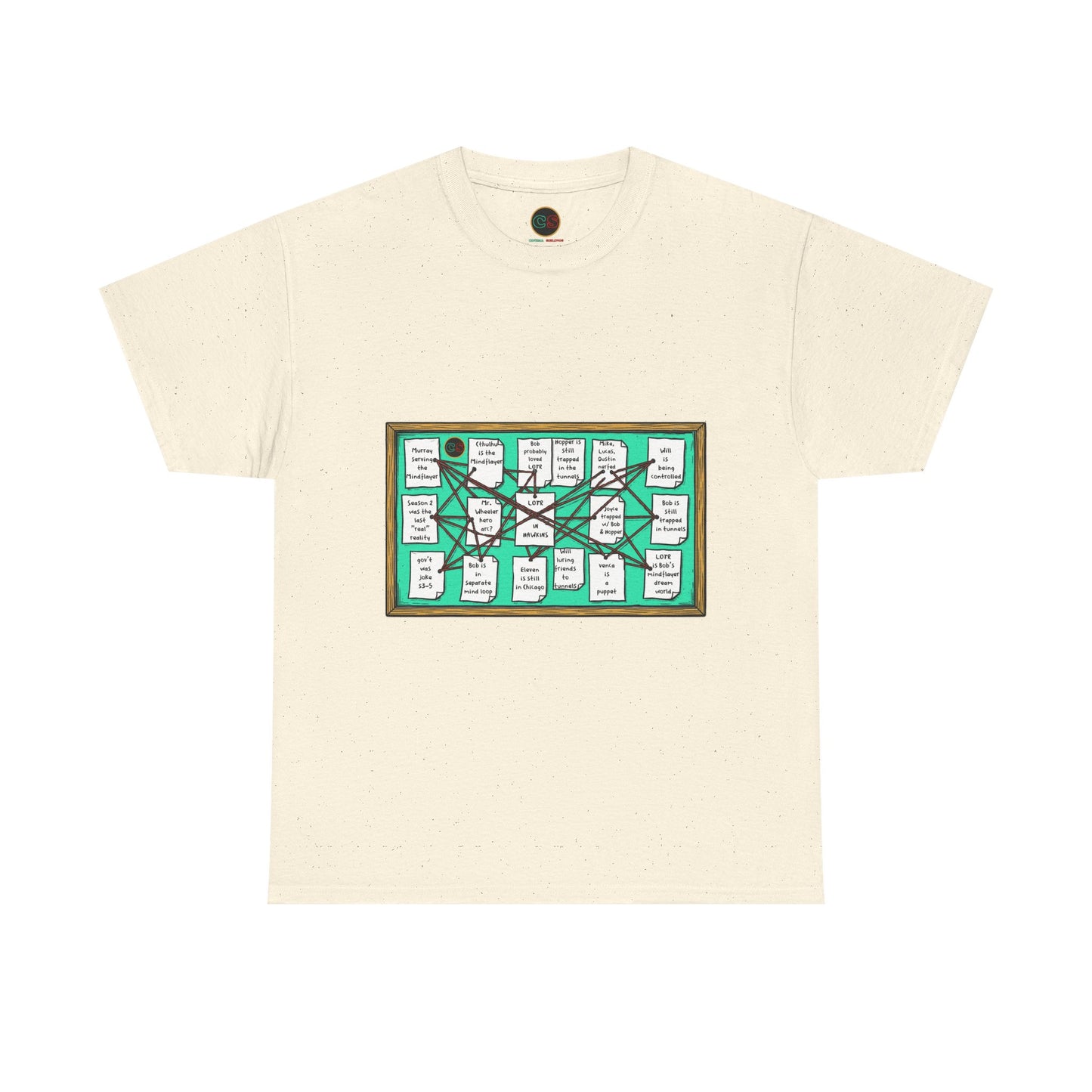 Hear Me Out - Unisex Heavy Cotton Tee - Cinema Siblings - Bob was DONE DIRTY in Stranger Things