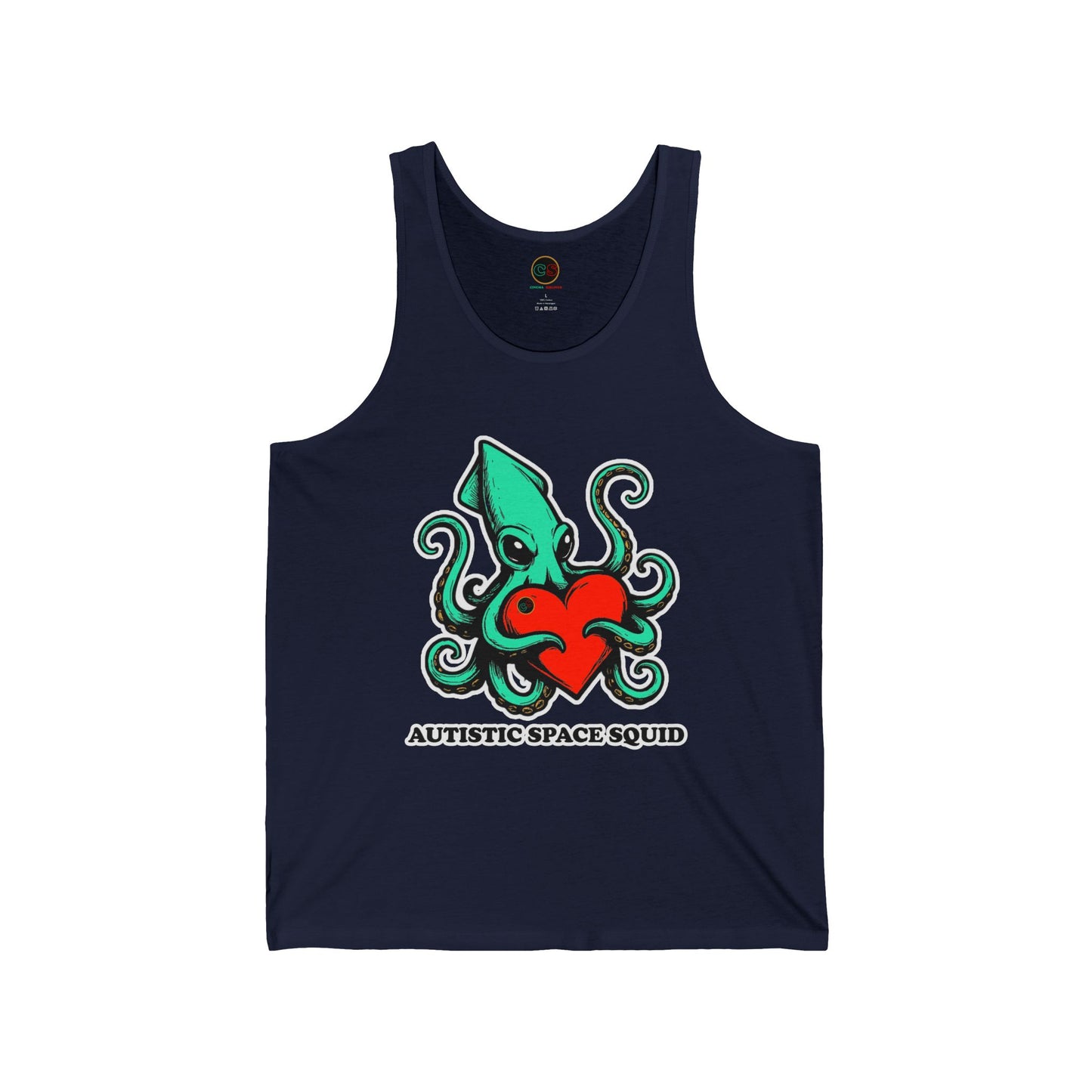 Autistic Space Squid Unisex Jersey Tank Cinema Siblings Galaxy Quest: The Search for Earnestness
