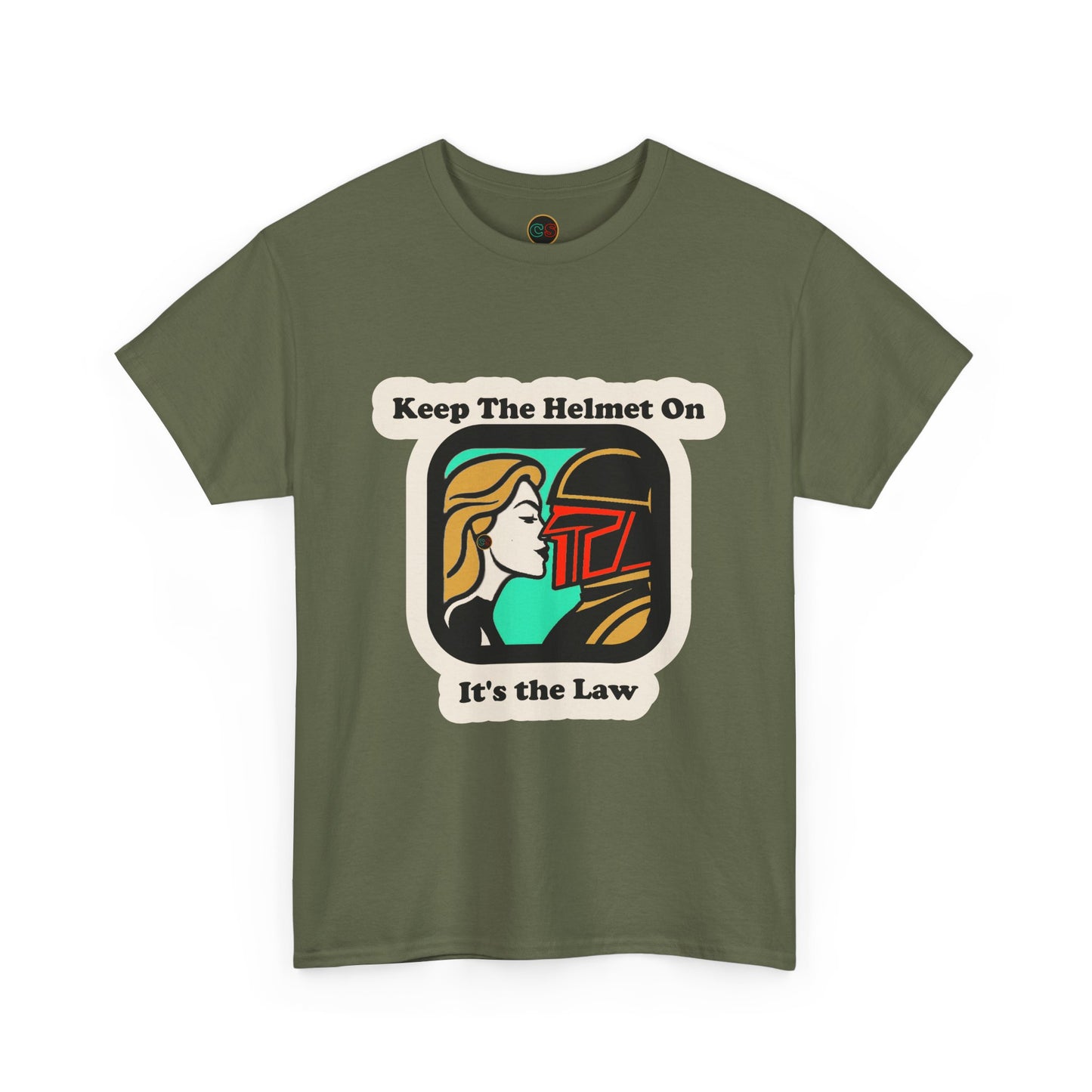 Keep the Helmet On Unisex Heavy Cotton Tee Cinema Siblings Episode Dredd The Perfect Reboot