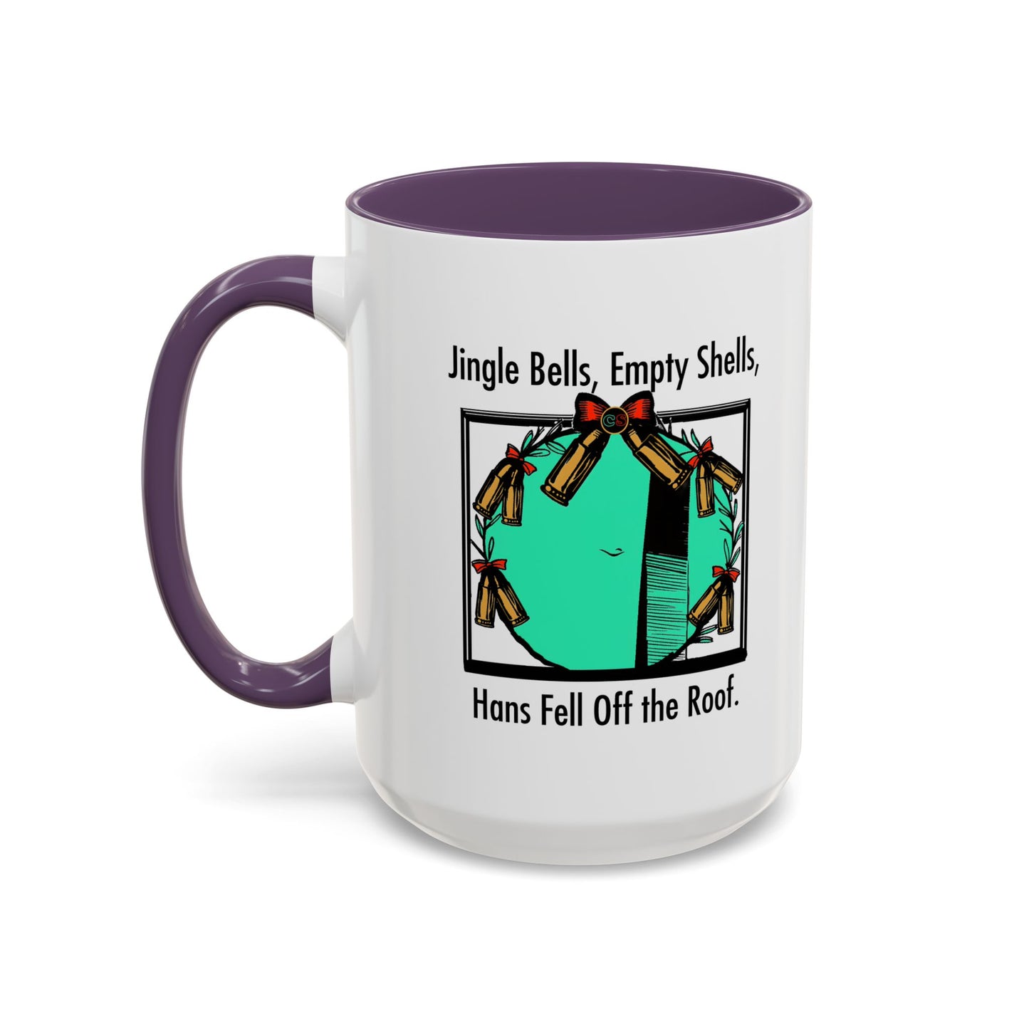 Jingle Shells Accent Coffee Mug Cinema Siblings Episode Die Hard - Is Holly the Bad Guy?