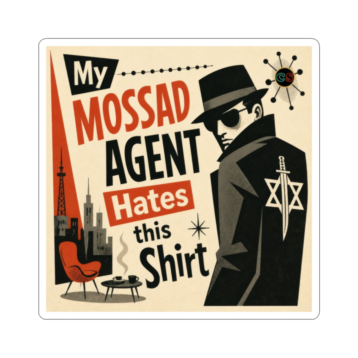 My Handler Hates This Shirt - Cinema Siblings Stickers - But Who Influences Hollywood?