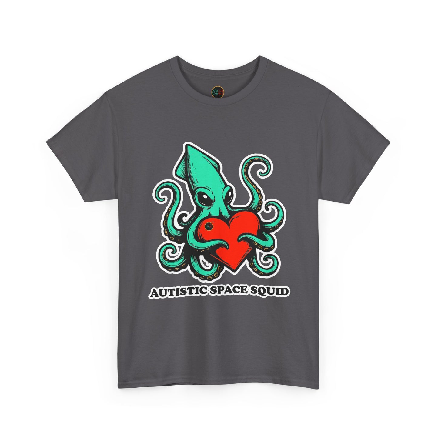 Autistic Space Squid Unisex Heavy Cotton Tee Cinema Siblings Galaxy Quest: The Search for Earnestness