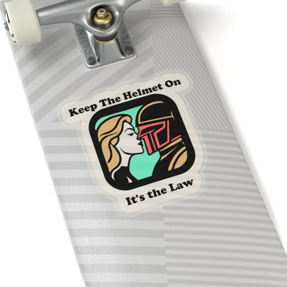 Keep the Helmet On - It's the Law - Cinema Siblings Stickers - Multiple Sizes - Dredd - The Perfect Reboot