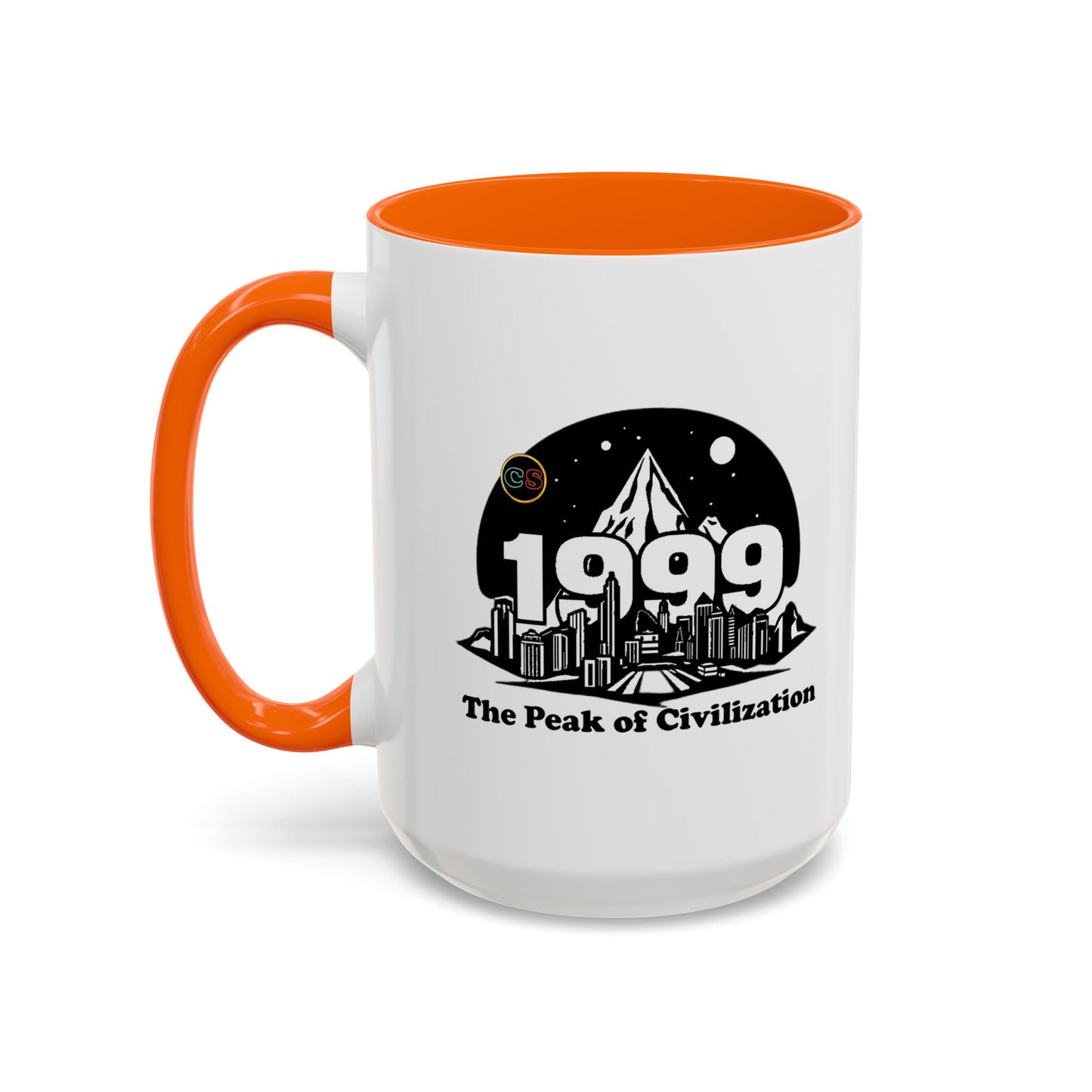 Accent Coffee Mug Cinema Siblings Episode Office Space, Matrix and Fight Club 1999 The Peak of Civilization