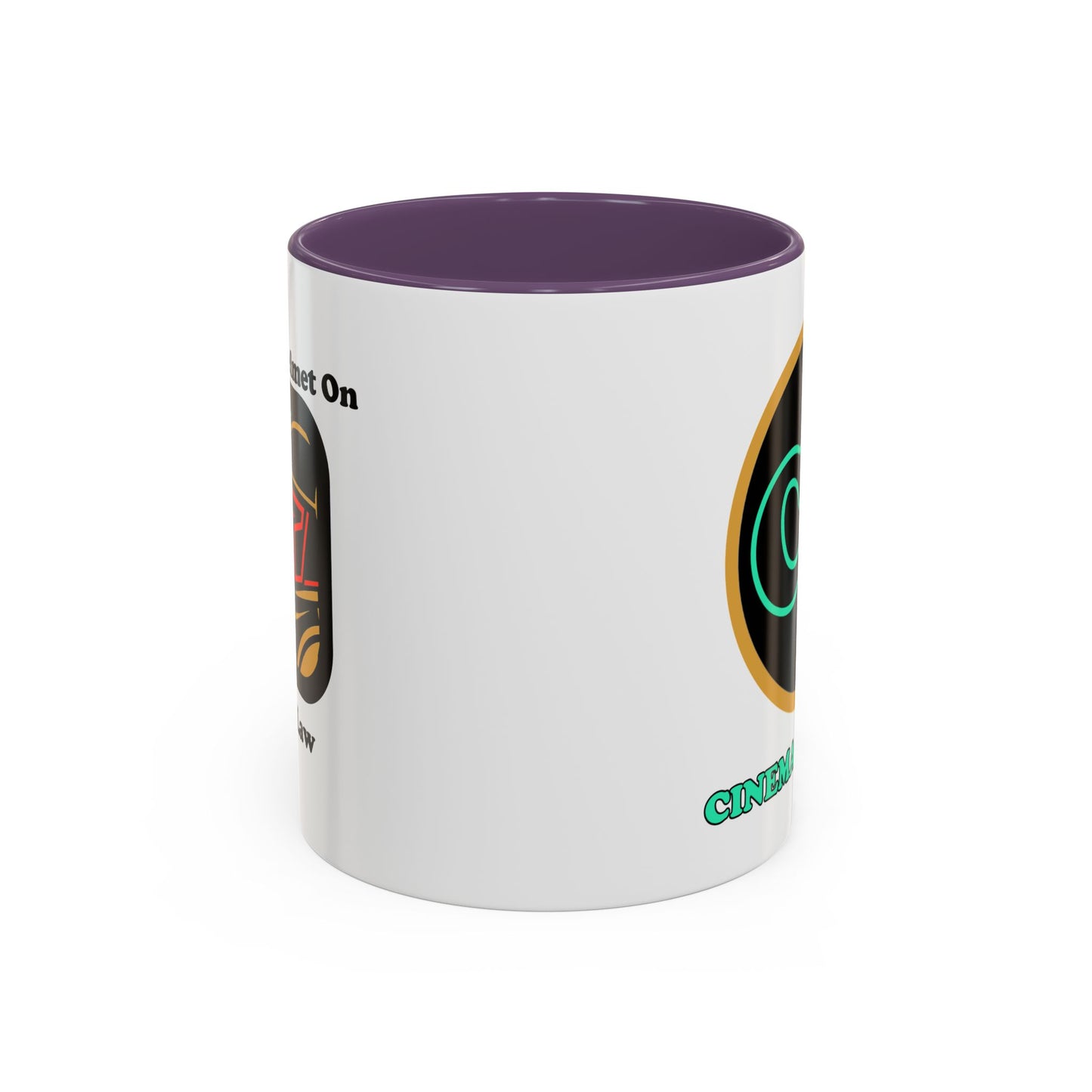 Keep the Helmet On Accent Coffee Mug Cinema Siblings Episode Dredd The Perfect Reboot