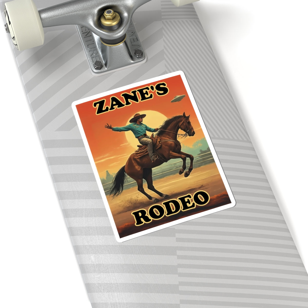 Zane's Rodeo - Cinema Siblings Stickers - Multiple Sizes - The Arrival - Planned Disclosure 30 Years Ago?