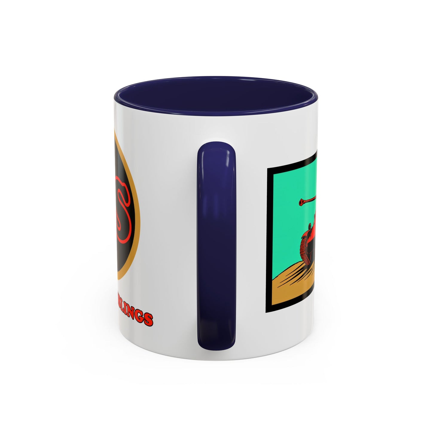 Tin Hearse! Coffee Mug (11, 15oz) Cinema Siblings Sahara (1942) - Moses or Aragon