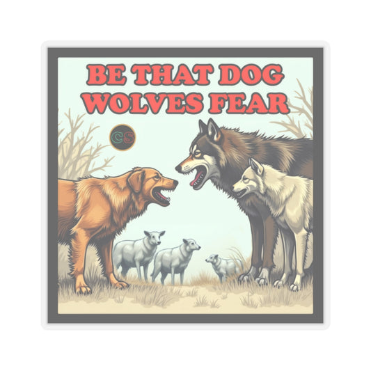 Be That Dog - Cinema Siblings Stickers - Multiple Sizes - Chuck Norris, Training Montages & the Death of Kids Movies - SIDEKICKS