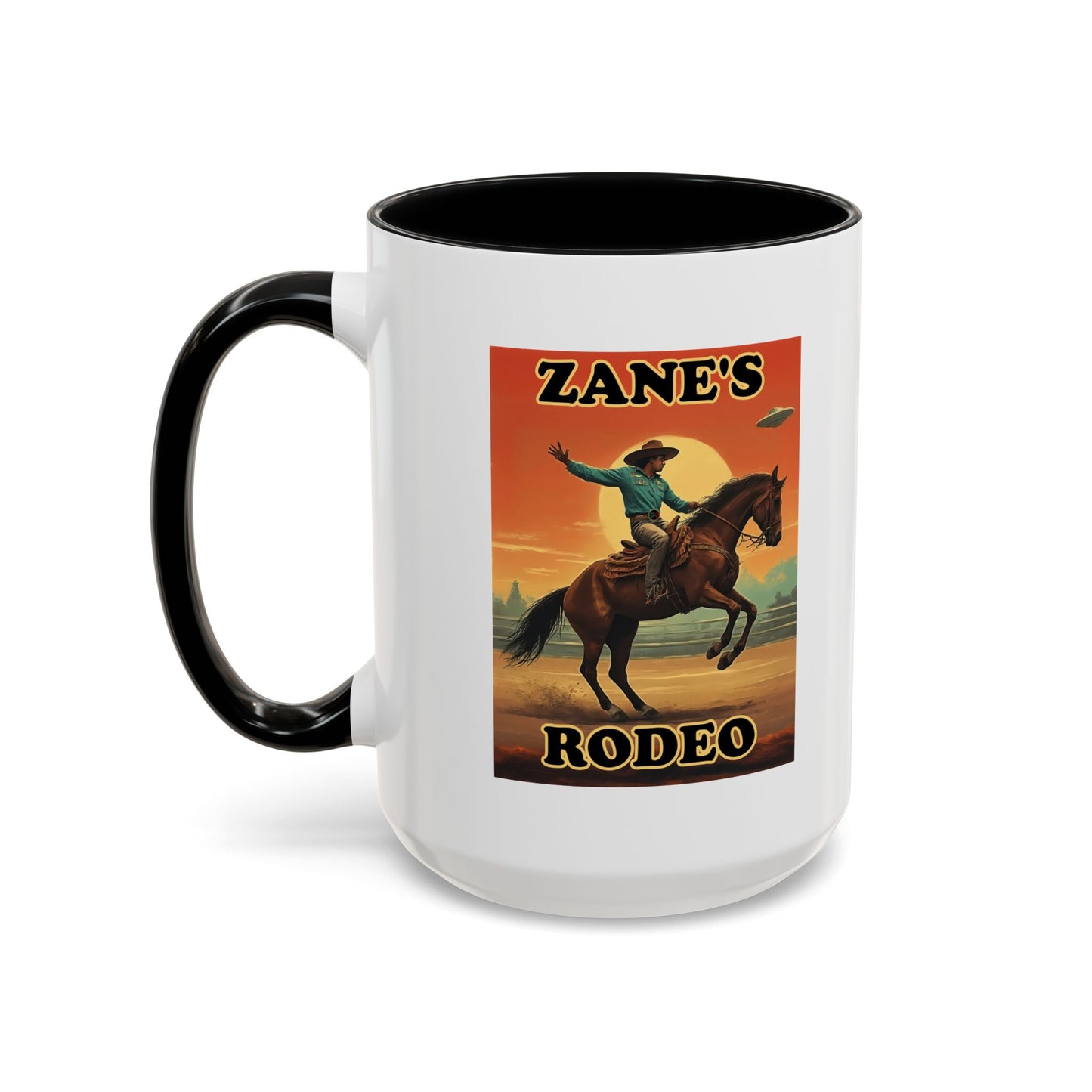 Zane's Rodeo - Coffee Mug (11, 15oz) Cinema Siblings - The Arrival - Planned Disclosure 30 Years Ago?