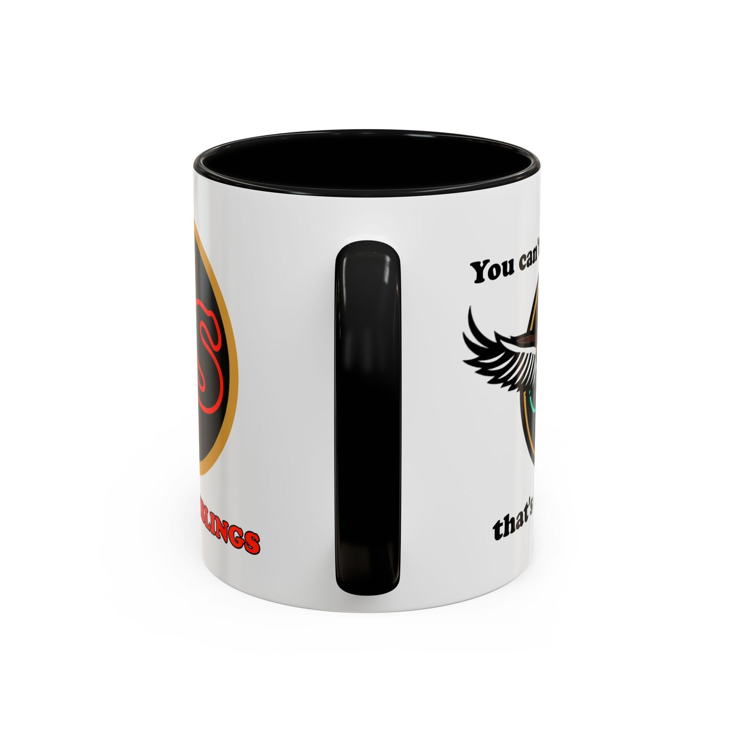 That's a Bald Eagle! Coffee Mug (11, 15oz) Cinema Siblings Peacemaker - Demeaning the Hero