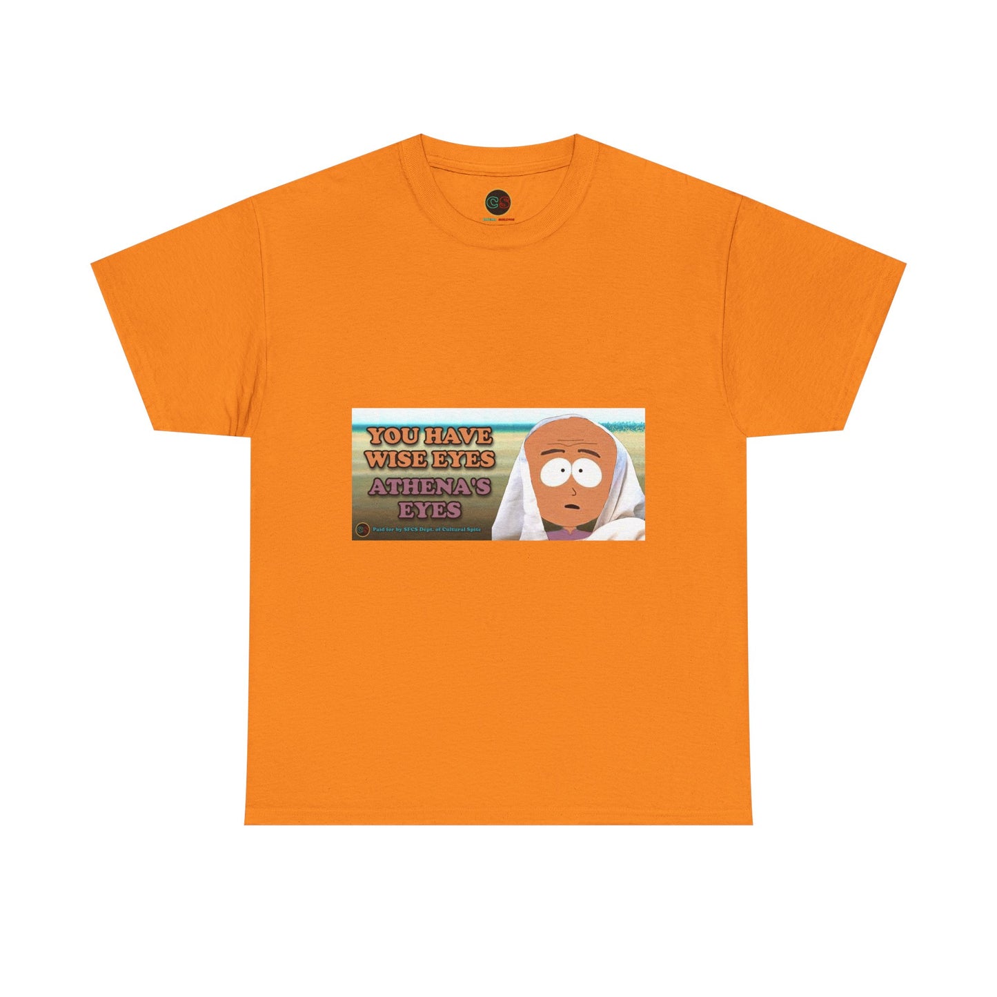 Athena's Eyes - Heavy Cotton Tee - Cinema Siblings - Nolan's XENIA is a LIE in his Orwellian Odyssey