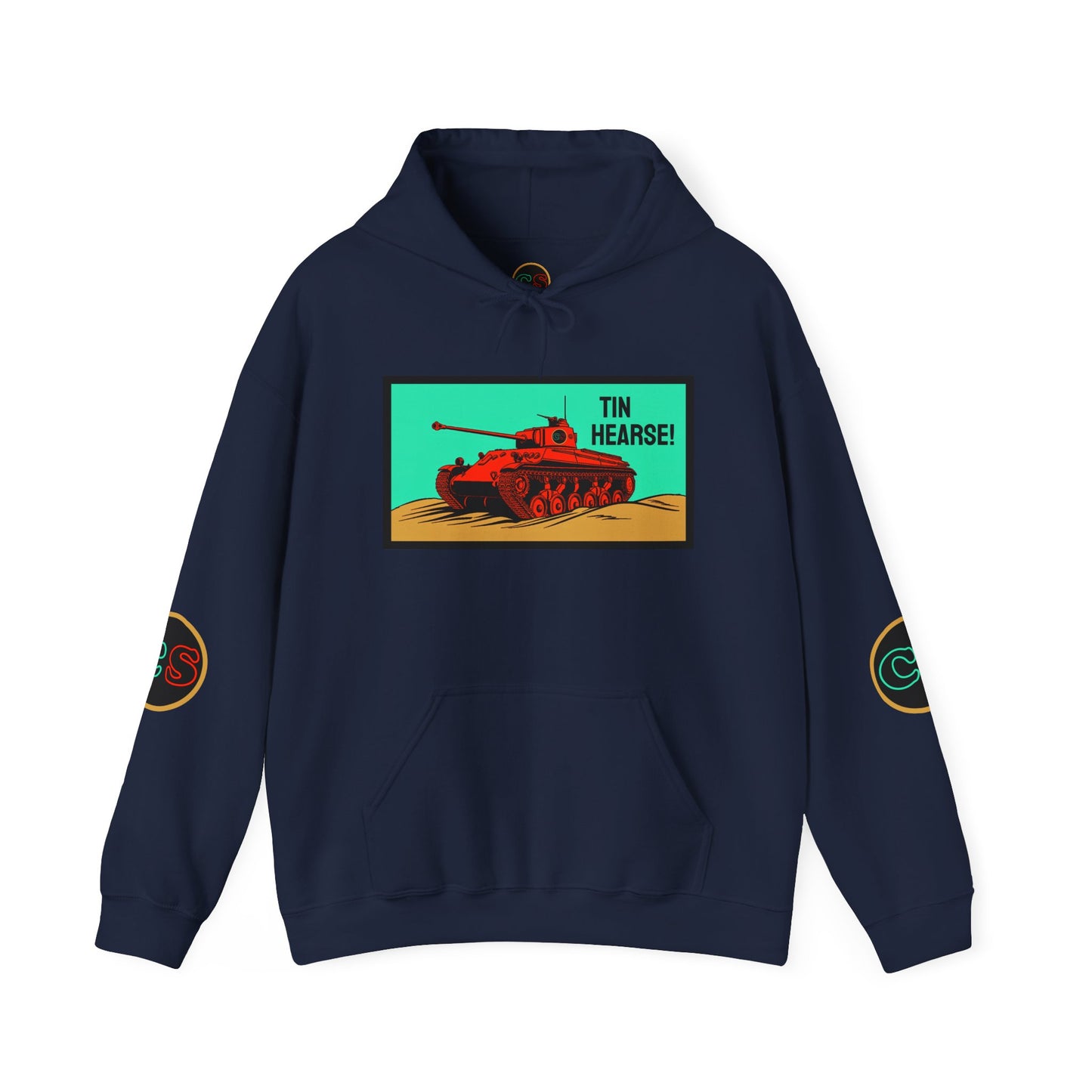 Tin Hearse! Hoodie Hooded Sweatshirt Cinema Siblings Sahara (1942) - Moses or Aragon